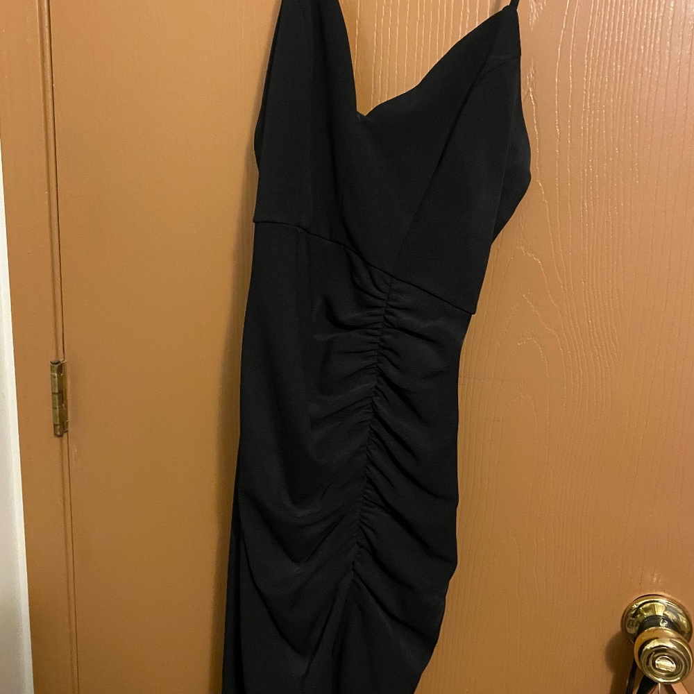 Black formal dress